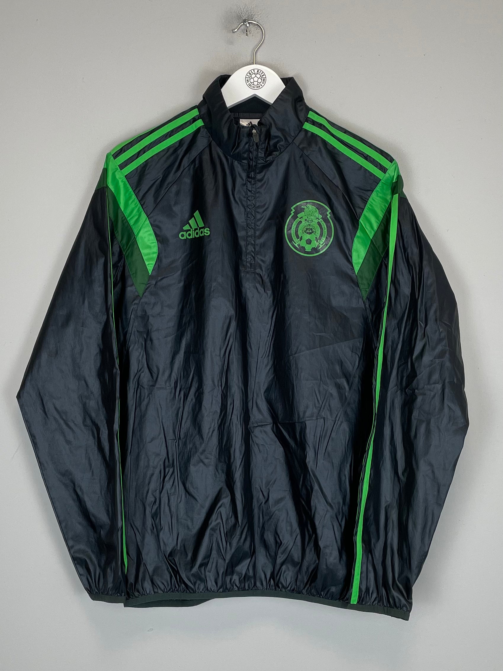 Shop 2014 MEXICO WINDBREAKER (M) ADIDAS, classic football shirts, vintage football shirts & retro soccer jerseys at Cult Kits