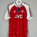 Shop 1990/92 ARSENAL ADIDAS ORIGINALS *BNWT* HOME SHIRT (L), classic football shirts, vintage football shirts & retro soccer jerseys at Cult Kits