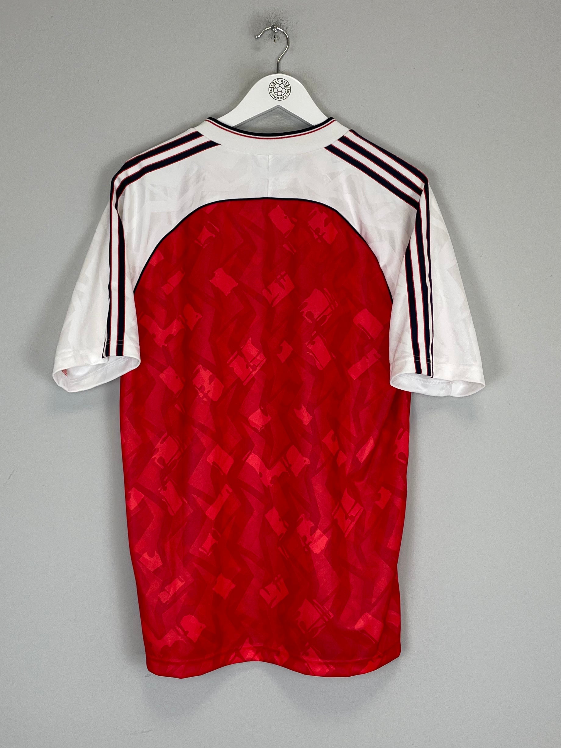 Shop 1990/92 ARSENAL ADIDAS ORIGINALS *BNWT* HOME SHIRT (L), classic football shirts, vintage football shirts & retro soccer jerseys at Cult Kits