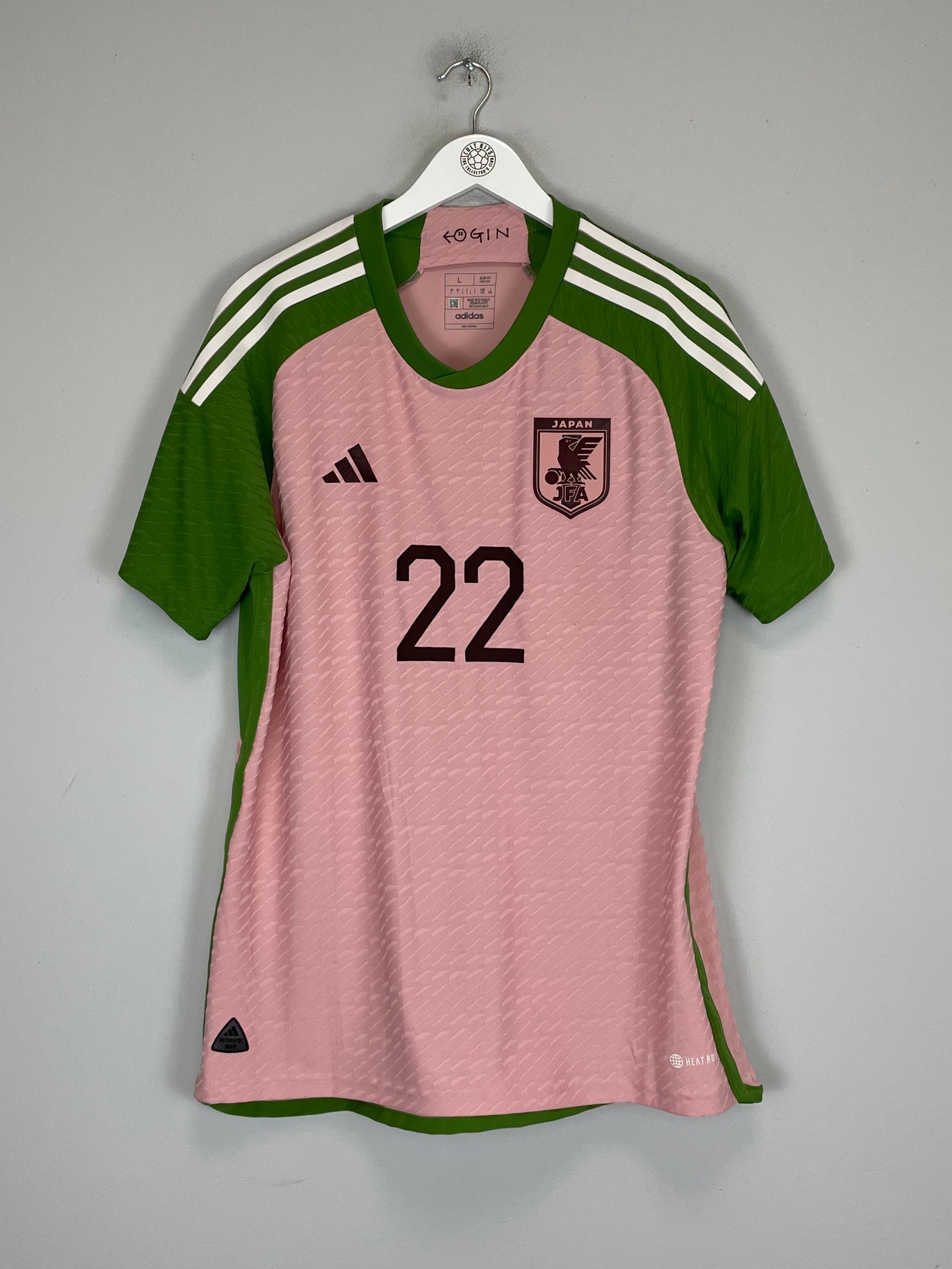 Shop 2022 JAPAN #22 SPECIAL EDITION NIGO X ADIDAS *BNWT* AUTHENTIC SHIRT (L), classic football shirts, vintage football shirts & retro soccer jerseys at Cult Kits