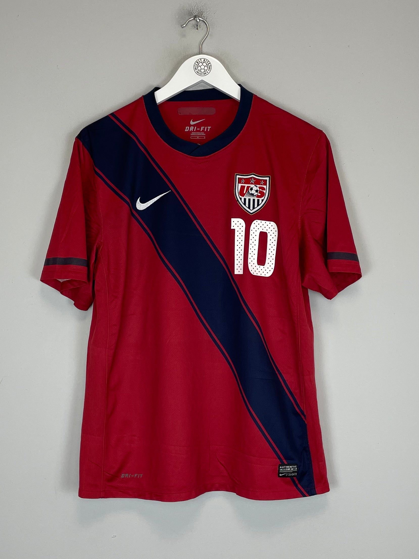 Shop 2010/12 USA DONOVAN #10 AWAY SHIRT (L) NIKE, classic football shirts, vintage football shirts & retro soccer jerseys at Cult Kits
