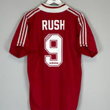 Shop 1995/96 LIVERPOOL RUSH #9 HOME SHIRT (L) ADIDAS, classic football shirts, vintage football shirts & retro soccer jerseys at Cult Kits