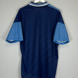 Shop 1994/96 LAZIO AWAY SHIRT (XL) UMBRO, classic football shirts, vintage football shirts & retro soccer jerseys at Cult Kits
