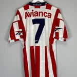 Shop 1996/97 ATLETICO JUNIOR #7 HOME SHIRT (M) REEBOK, classic football shirts, vintage football shirts & retro soccer jerseys at Cult Kits