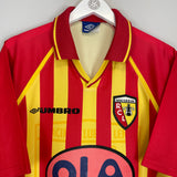 1998/99 RC LENS HOME SHIRT (XL) UMBRO