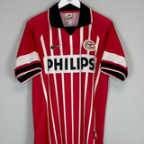 Shop 1997/98 PSV COCU #7 HOME SHIRT (M) NIKE, classic football shirts, vintage football shirts & retro soccer jerseys at Cult Kits