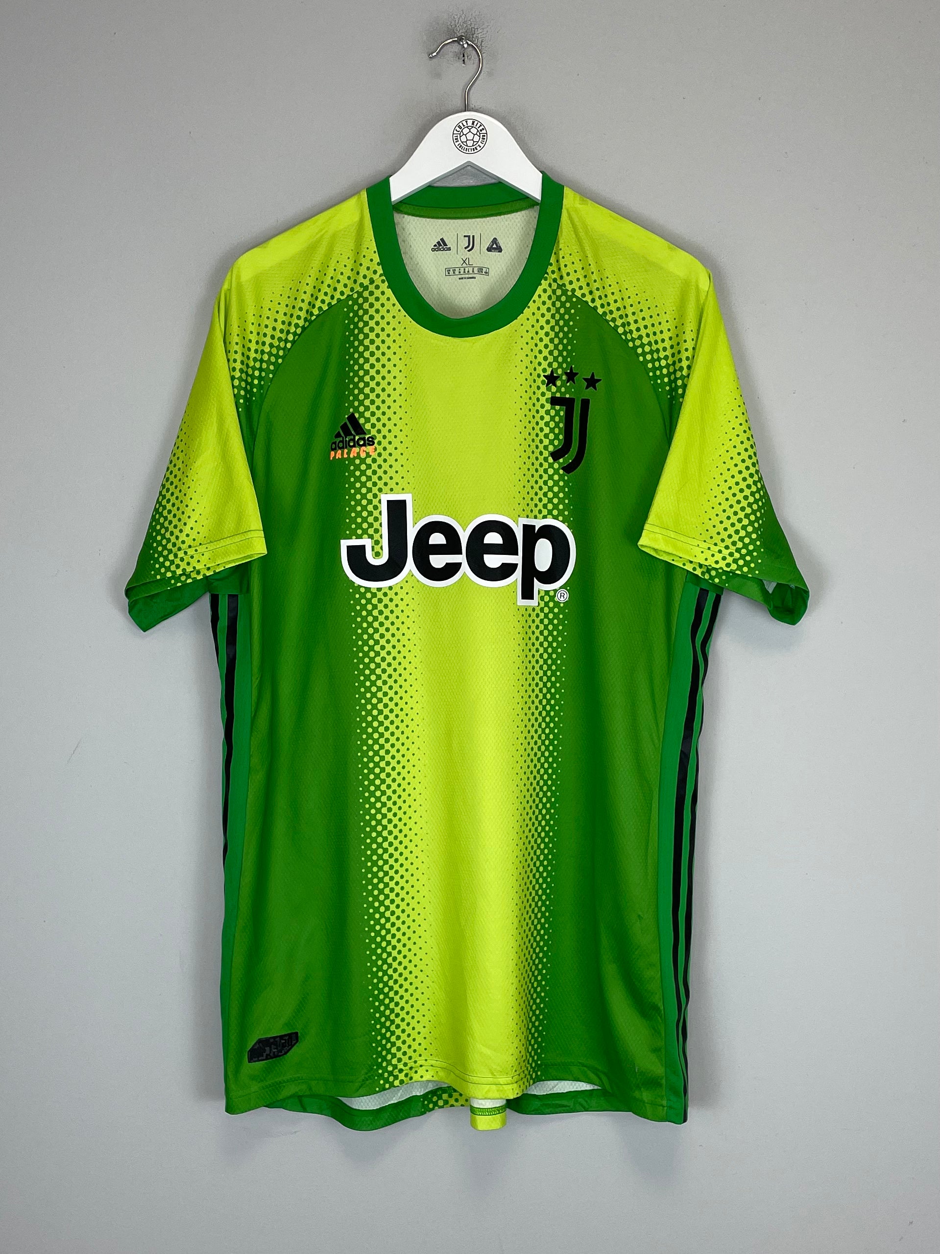 Shop 2019/20 JUVENTUS X PALACE *AUTHENTIC* GK SHIRT (XL) ADIDAS, classic football shirts, vintage football shirts & retro soccer jerseys at Cult Kits