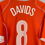 2004/06 NETHERLANDS DAVIDS #8 HOME SHIRT (XL) NIKE
