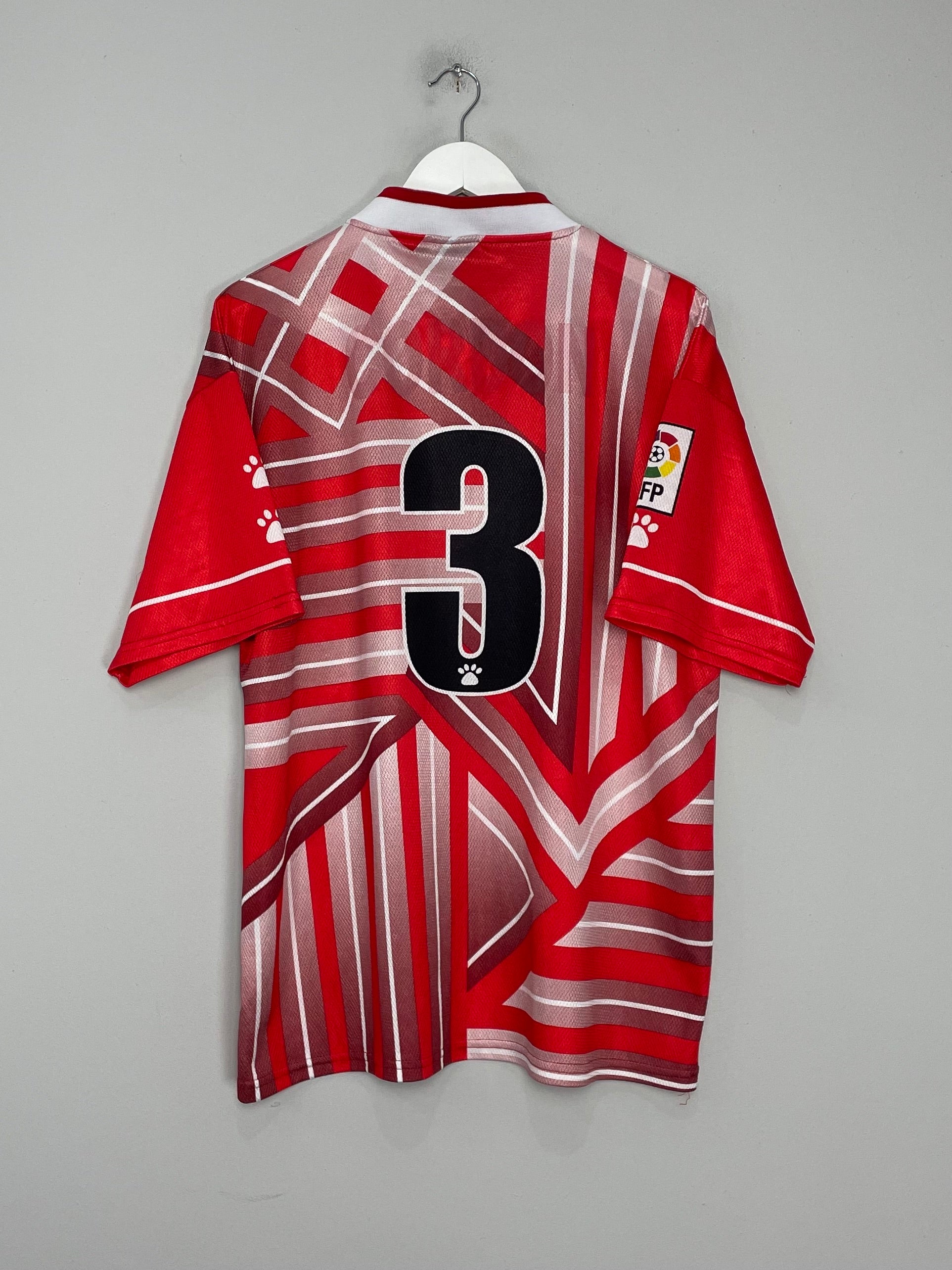 Shop 1998/99 RECREATIVO #3 *PLAYER ISSUE* THIRD SHIRT (XL) KELME, classic football shirts, vintage football shirts & retro soccer jerseys at Cult Kits