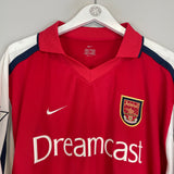 2000/02 ARSENAL VIEIRA #4 HOME SHIRT (XL) NIKE