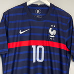 Shop 2020/21 FRANCE MBAPPE #10 HOME SHIRT (L) NIKE, classic football shirts, vintage football shirts & retro soccer jerseys at Cult Kits
