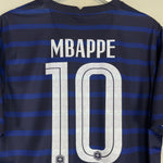 Shop 2020/21 FRANCE MBAPPE #10 HOME SHIRT (L) NIKE, classic football shirts, vintage football shirts & retro soccer jerseys at Cult Kits