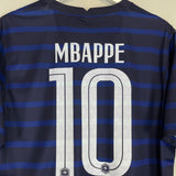 Shop 2020/21 FRANCE MBAPPE #10 HOME SHIRT (L) NIKE, classic football shirts, vintage football shirts & retro soccer jerseys at Cult Kits
