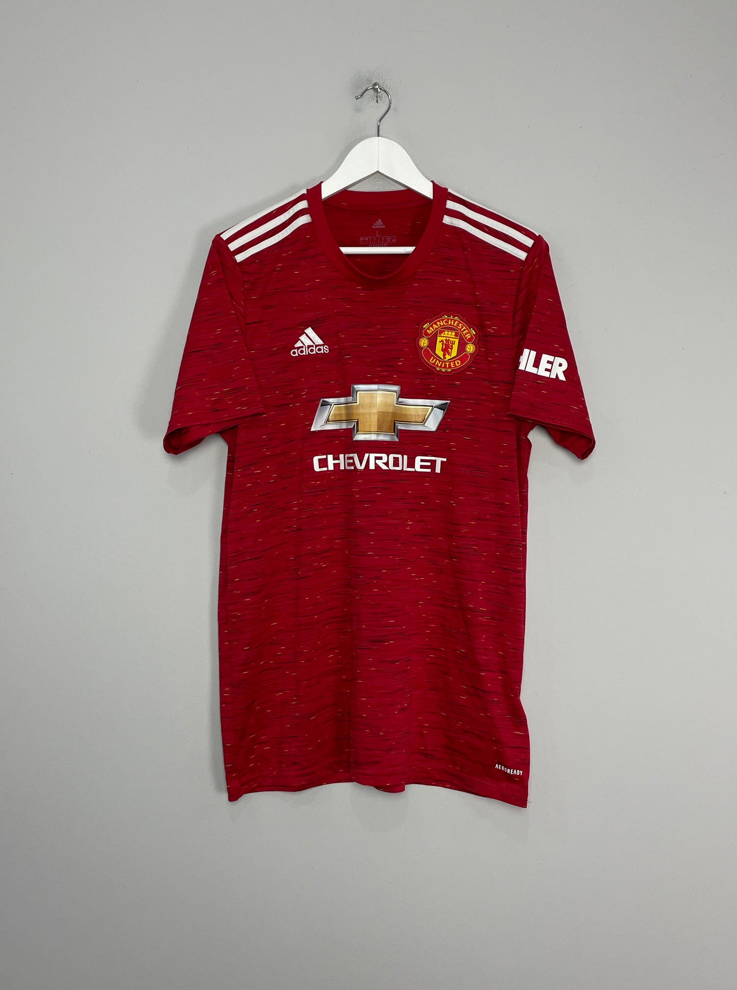 2020/21 MANCHESTER UNITED FERNANDES #18 HOME SHIRT (L) ADIDAS
