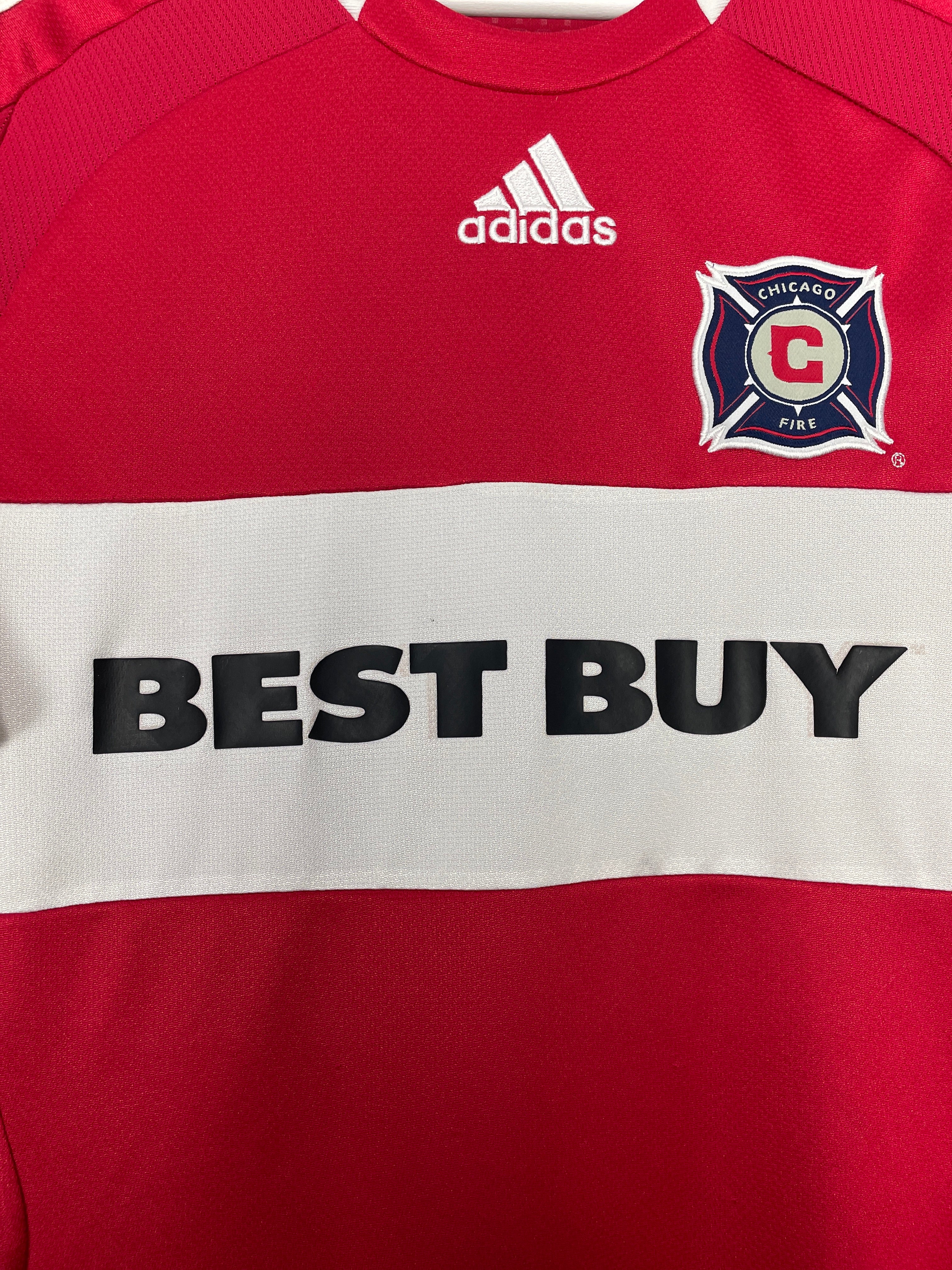 Shop 2008/09 CHICAGO FIRE HOME SHIRT (M) ADIDAS, classic football shirts, vintage football shirts & retro soccer jerseys at Cult Kits