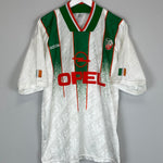 Shop 1994 IRELAND AWAY SHIRT (L) ADIDAS, classic football shirts, vintage football shirts & retro soccer jerseys at Cult Kits