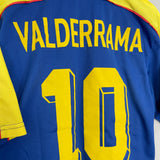 Shop 1998/01 COLOMBIA VALDERRAMA #10 AWAY SHIRT (XL) REEBOK, classic football shirts, vintage football shirts & retro soccer jerseys at Cult Kits