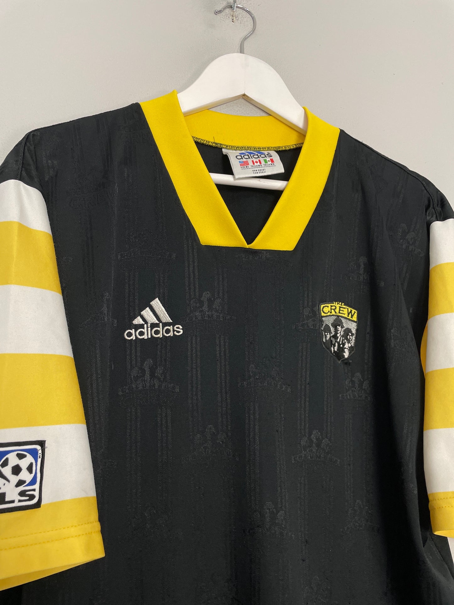 1997/98 COLOMBUS CREW HOME SHIRT (XL) ADIDAS