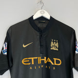 Shop 2013/14 MANCHESTER CITY KUN AGUERO #16 AWAY SHIRT (L) NIKE, classic football shirts, vintage football shirts & retro soccer jerseys at Cult Kits