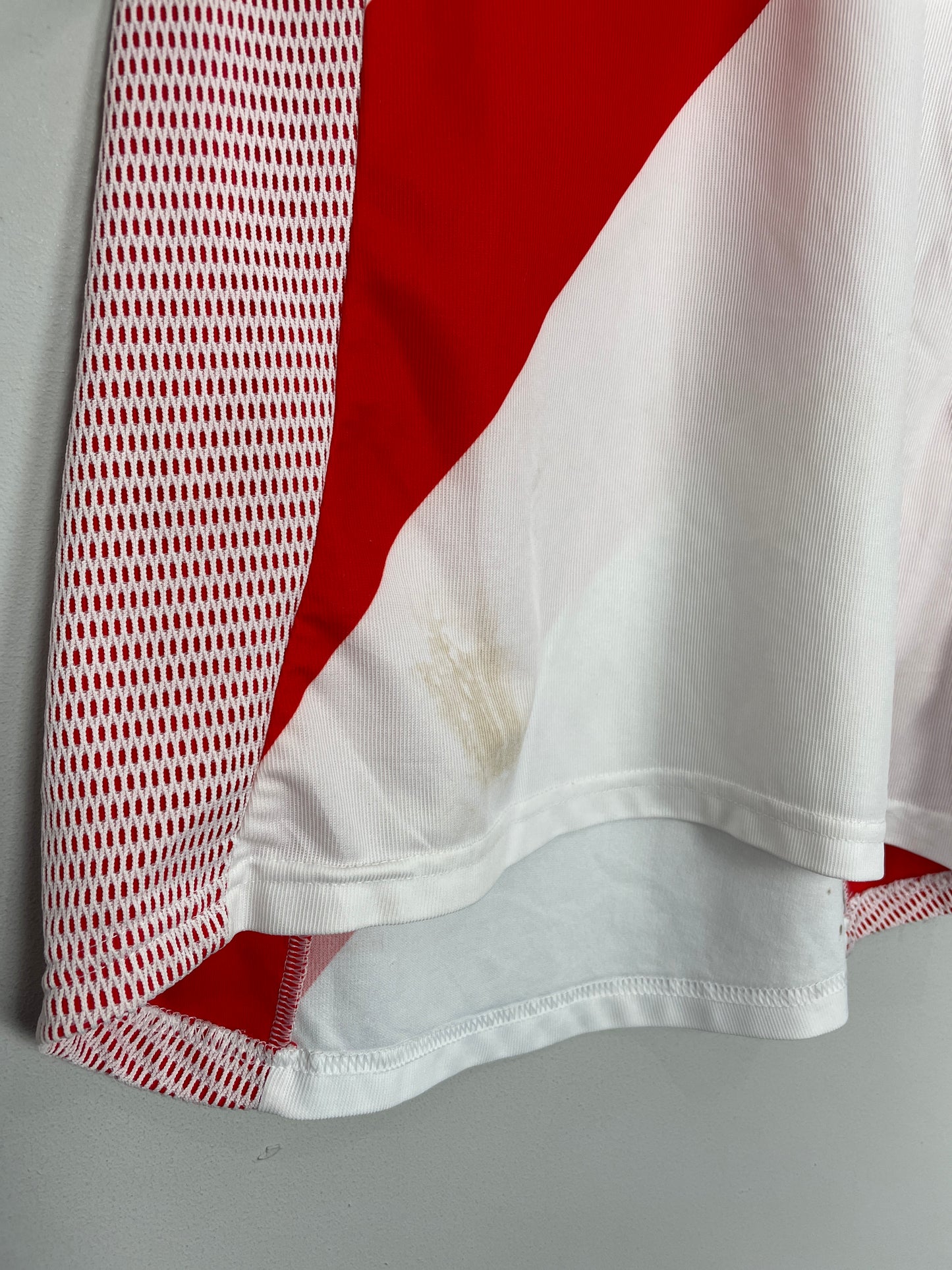 2002/04 RIVER PLATE SALAS #11 HOME SHIRT (M) ADIDAS