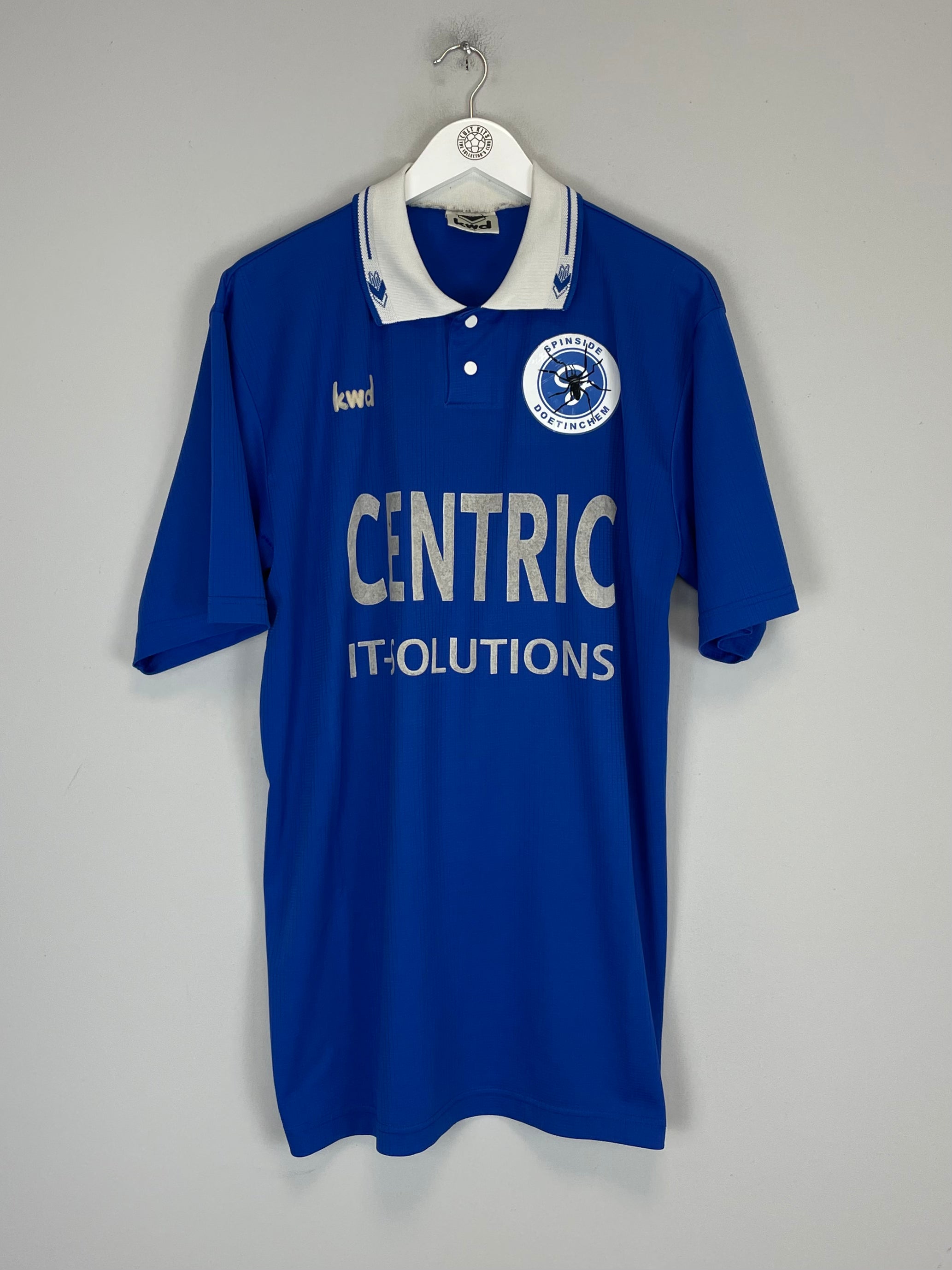 Shop 2000/01 SPINSIDE DOETINCHAM TRAINING SHIRT (XXL) KWD, classic football shirts, vintage football shirts & retro soccer jerseys at Cult Kits