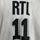 Shop 1993/94 COUPE DE FRANCE #11 L/S HOME SHIRT (XL) ADIDAS, classic football shirts, vintage football shirts & retro soccer jerseys at Cult Kits