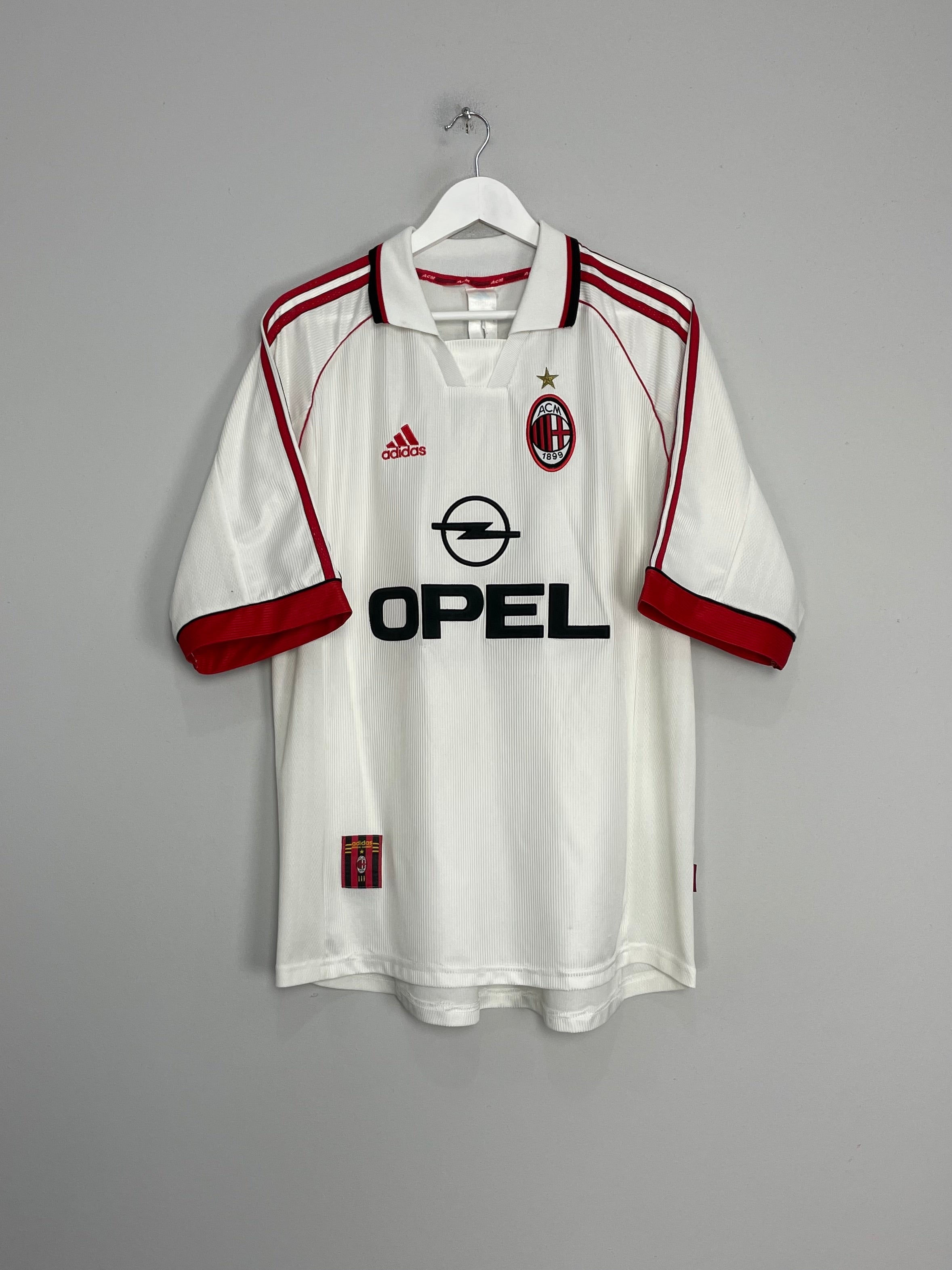 Shop 1998/99 AC MILAN BIERHOFF #20 AWAY SHIRT (XL) ADIDAS, classic football shirts, vintage football shirts & retro soccer jerseys at Cult Kits