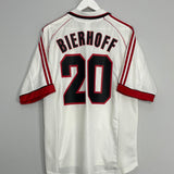 Shop 1998/99 AC MILAN BIERHOFF #20 AWAY SHIRT (XL) ADIDAS, classic football shirts, vintage football shirts & retro soccer jerseys at Cult Kits