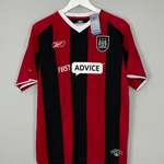 Shop 2003/04 Manchester City *BNWT* Away Shirt (XS) Reebok, classic football shirts, vintage football shirts & retro soccer jerseys at Cult Kits