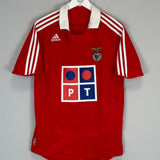 Shop 2007/08 BENFICA RUI COSTA #10 HOME SHIRT (M) ADIDAS, classic football shirts, vintage football shirts & retro soccer jerseys at Cult Kits