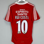Shop 2007/08 BENFICA RUI COSTA #10 HOME SHIRT (M) ADIDAS, classic football shirts, vintage football shirts & retro soccer jerseys at Cult Kits