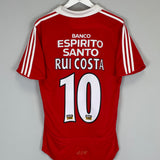 Shop 2007/08 BENFICA RUI COSTA #10 HOME SHIRT (M) ADIDAS, classic football shirts, vintage football shirts & retro soccer jerseys at Cult Kits