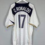Shop 2004/06 PORTUGAL C.RONALDO #17 AWAY SHIRT (XXL) NIKE, classic football shirts, vintage football shirts & retro soccer jerseys at Cult Kits