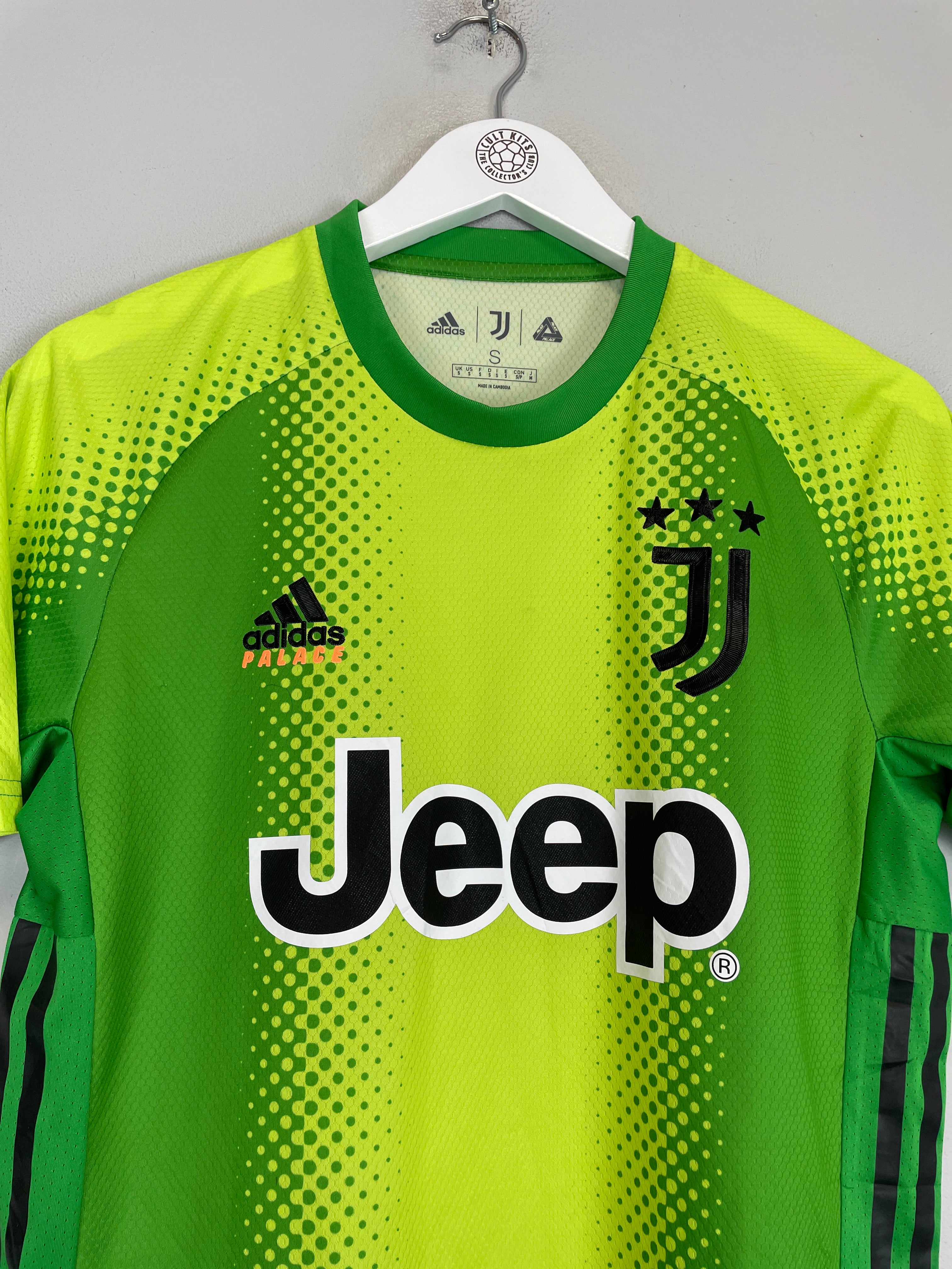 Shop 2019/20 JUVENTUS X PALACE *AUTHENTIC* GK SHIRT (S) ADIDAS, classic football shirts, vintage football shirts & retro soccer jerseys at Cult Kits