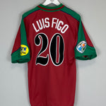 Shop 1996/97 PORTUGAL LUIS FIGO #20 *MINT* HOME SHIRT (L) OLYMPIC, classic football shirts, vintage football shirts & retro soccer jerseys at Cult Kits