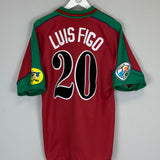 Shop 1996/97 PORTUGAL LUIS FIGO #20 *MINT* HOME SHIRT (L) OLYMPIC, classic football shirts, vintage football shirts & retro soccer jerseys at Cult Kits