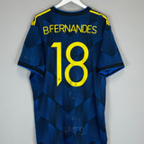2021/22 MANCHESTER UNITED B.FERNANDES #18 *AUTHENTIC* THIRD SHIRT (XXL) ADIDAS
