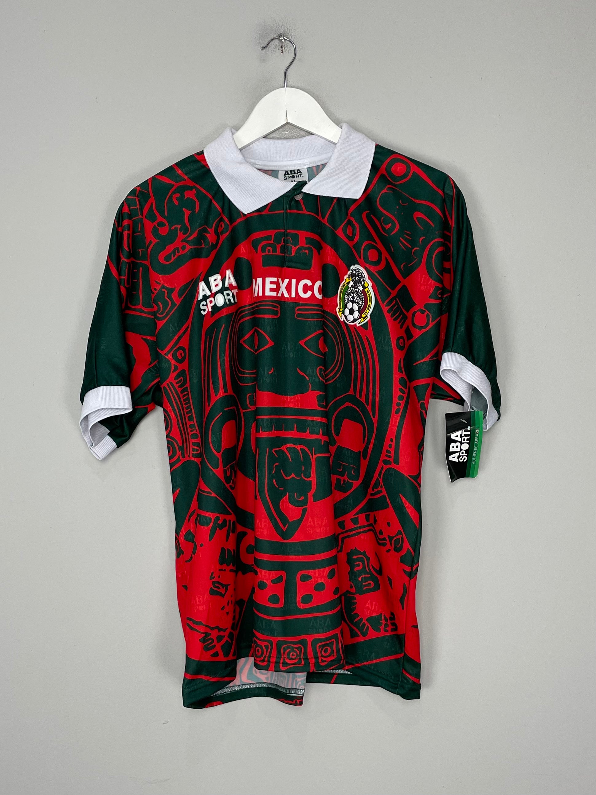 Shop 1998 Mexico *Reissue* Third (Multiple Sizes) ABA Sport, classic football shirts, vintage football shirts & retro soccer jerseys at Cult Kits