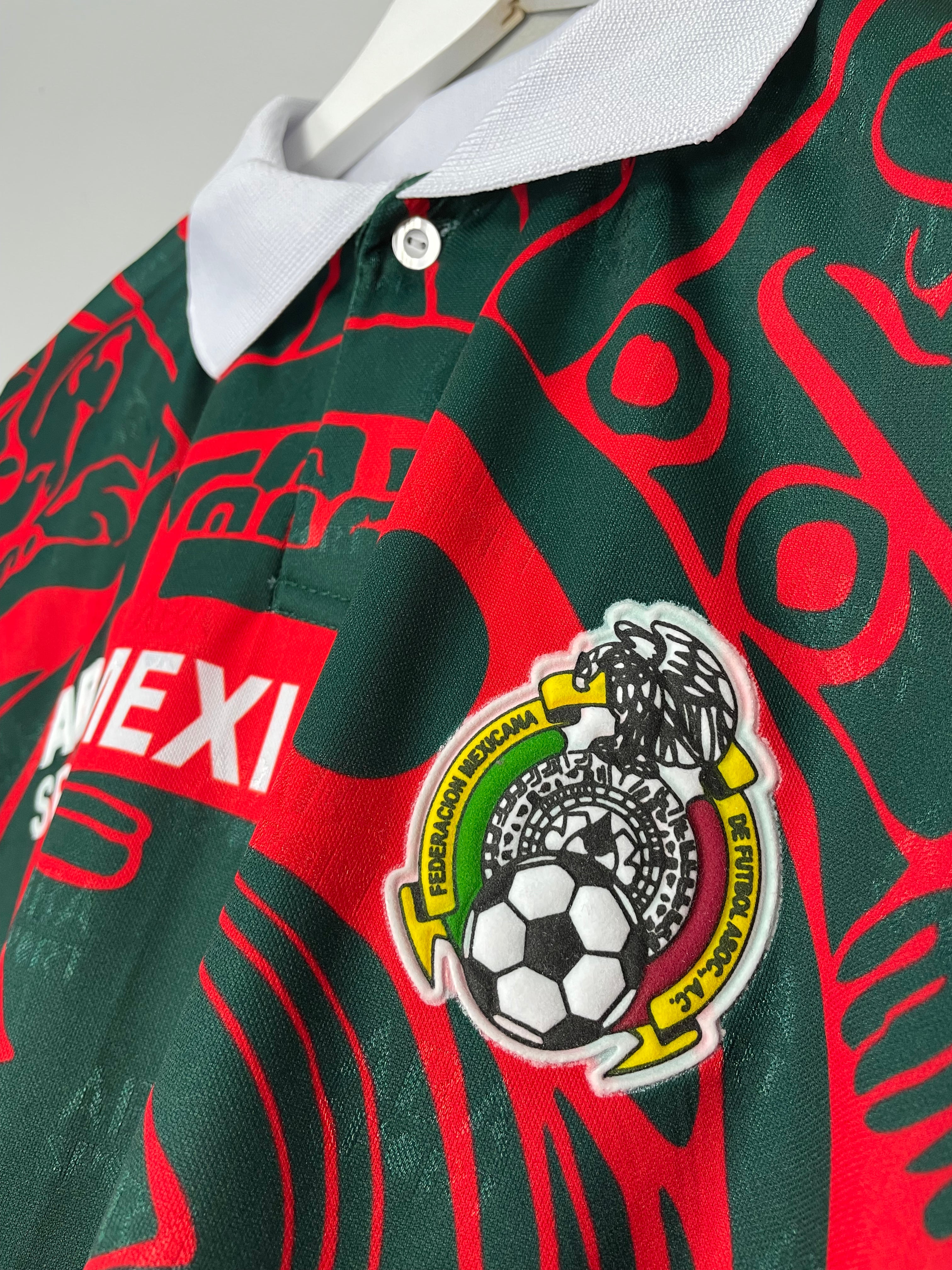 Shop 1998 Mexico *Reissue* Third (Multiple Sizes) ABA Sport, classic football shirts, vintage football shirts & retro soccer jerseys at Cult Kits