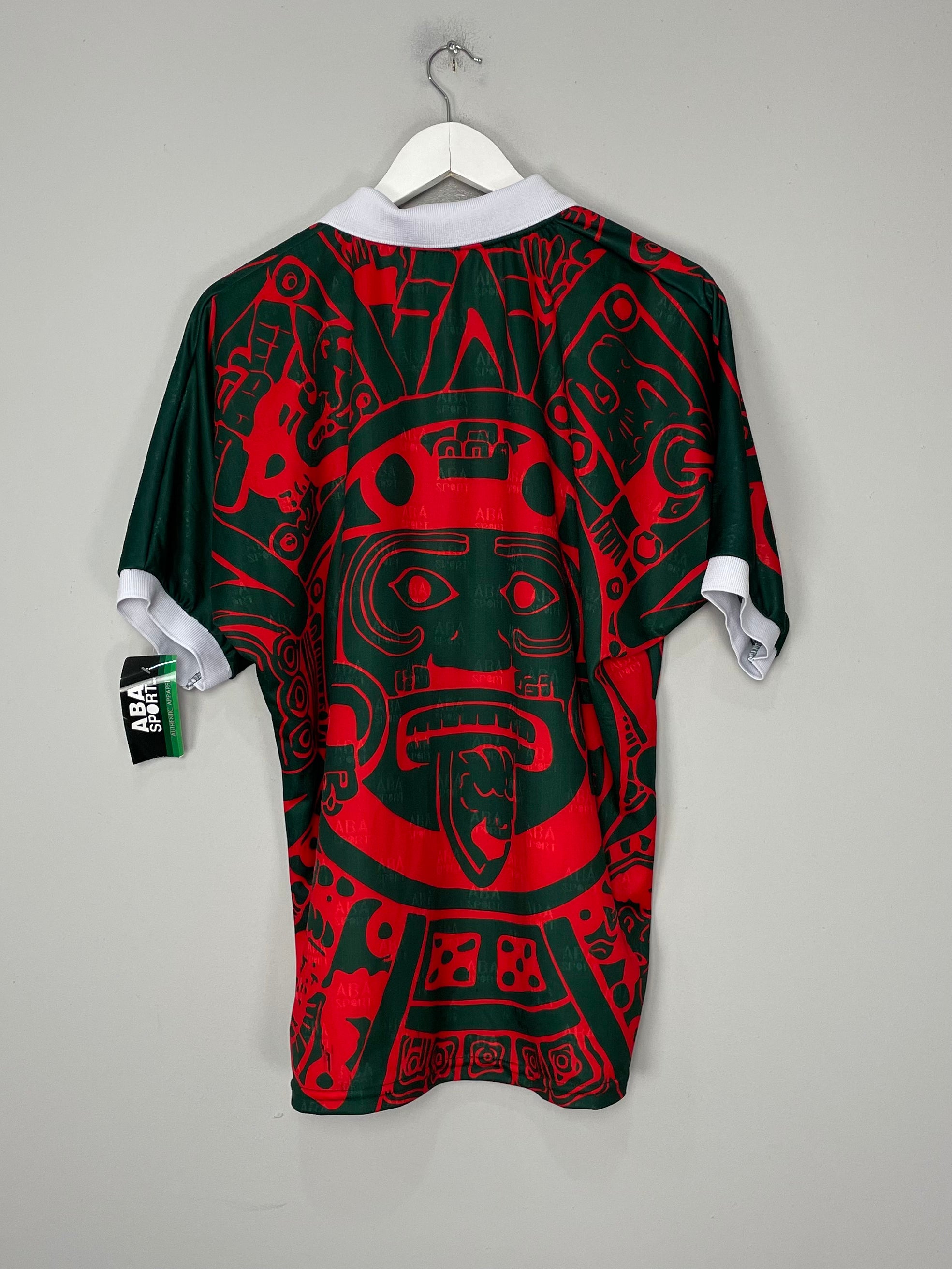 Shop 1998 Mexico *Reissue* Third (Multiple Sizes) ABA Sport, classic football shirts, vintage football shirts & retro soccer jerseys at Cult Kits