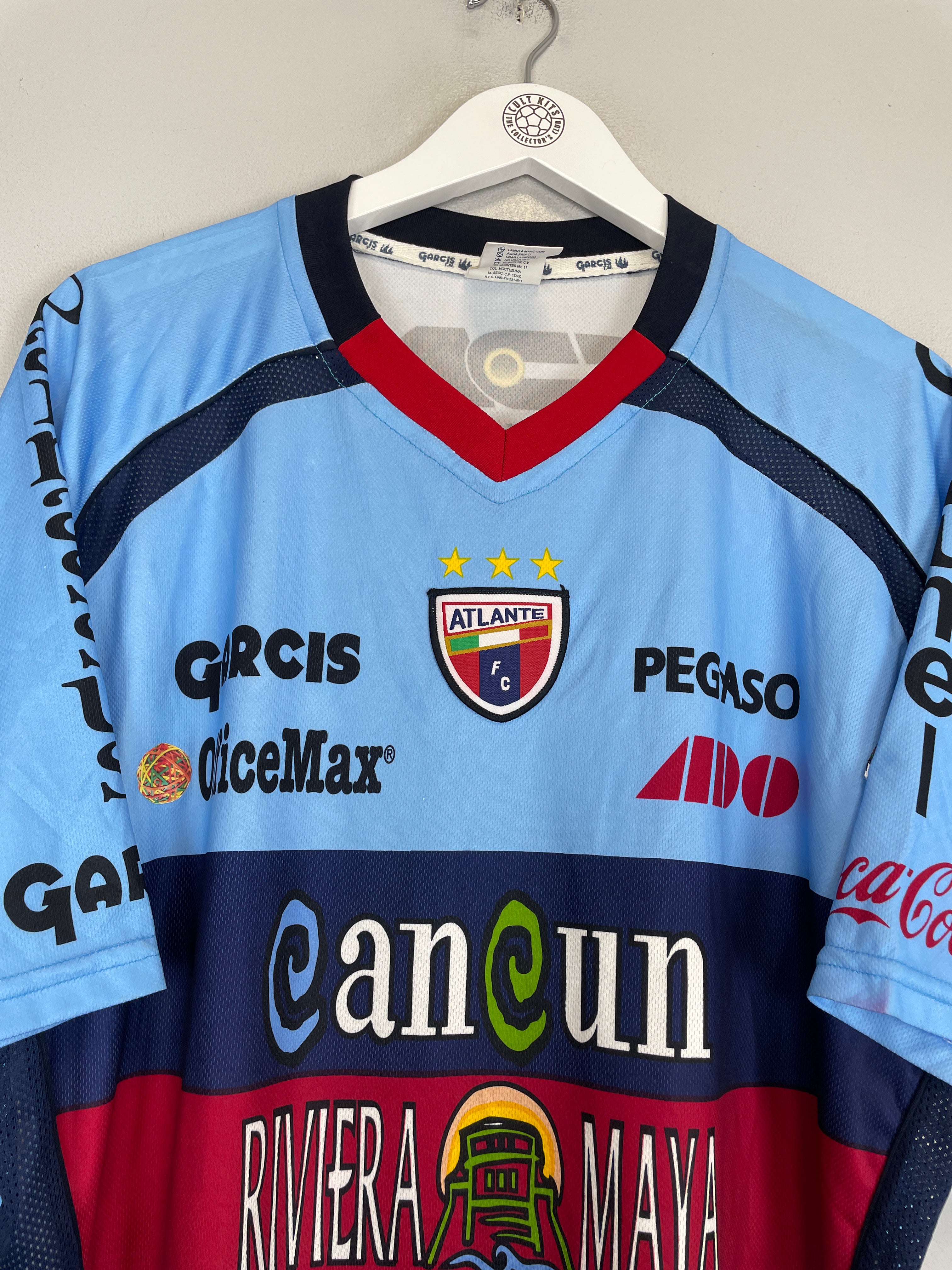 Shop 2010/11 ATLANTE *BNWT* AWAY SHIRT (XL) GARCIS, classic football shirts, vintage football shirts & retro soccer jerseys at Cult Kits
