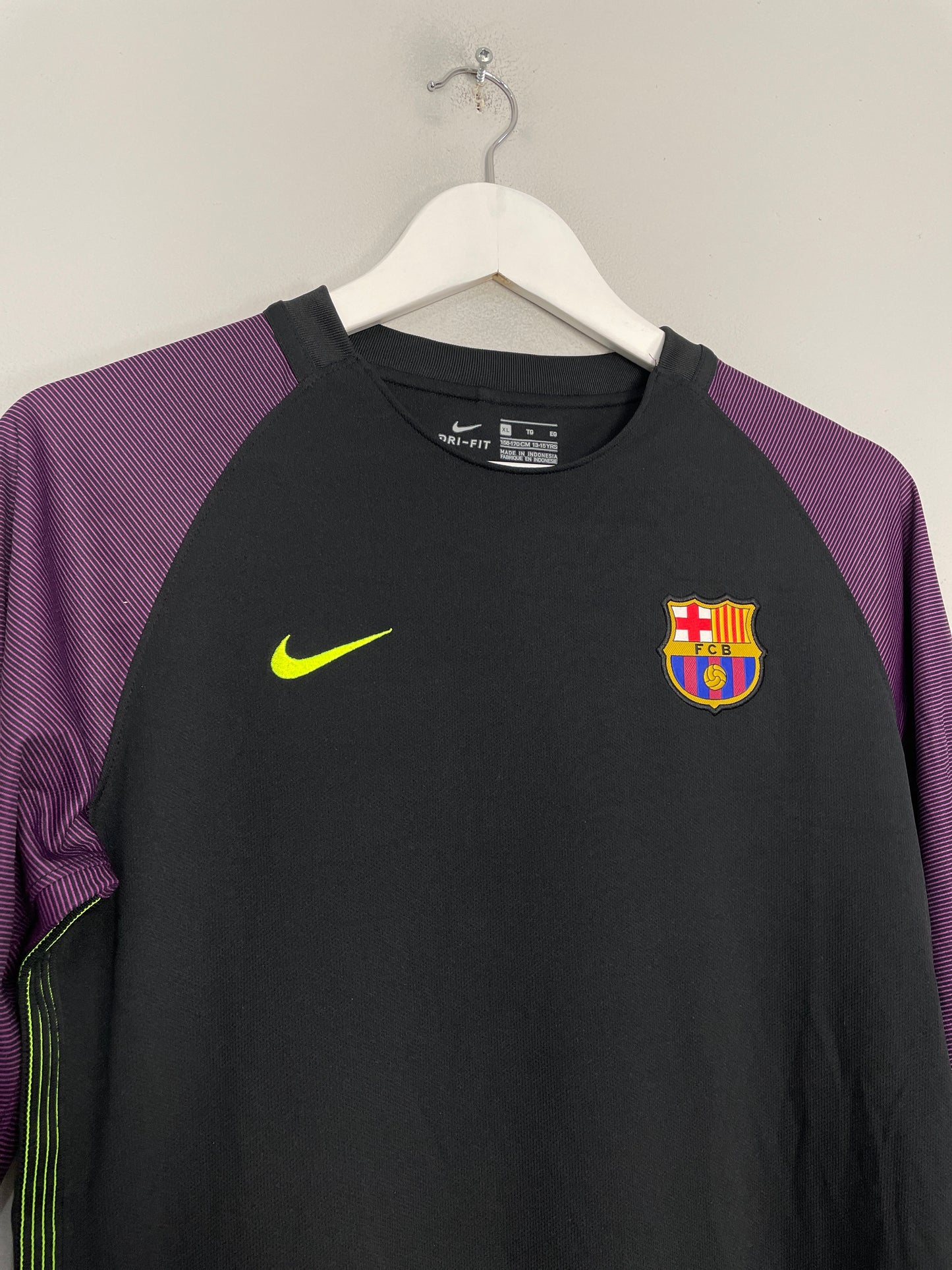 2016/17 BARCELONA GK SHIRT (XL.KIDS) NIKE