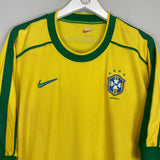 1998/00 BRAZIL HOME SHIRT (XL) NIKE