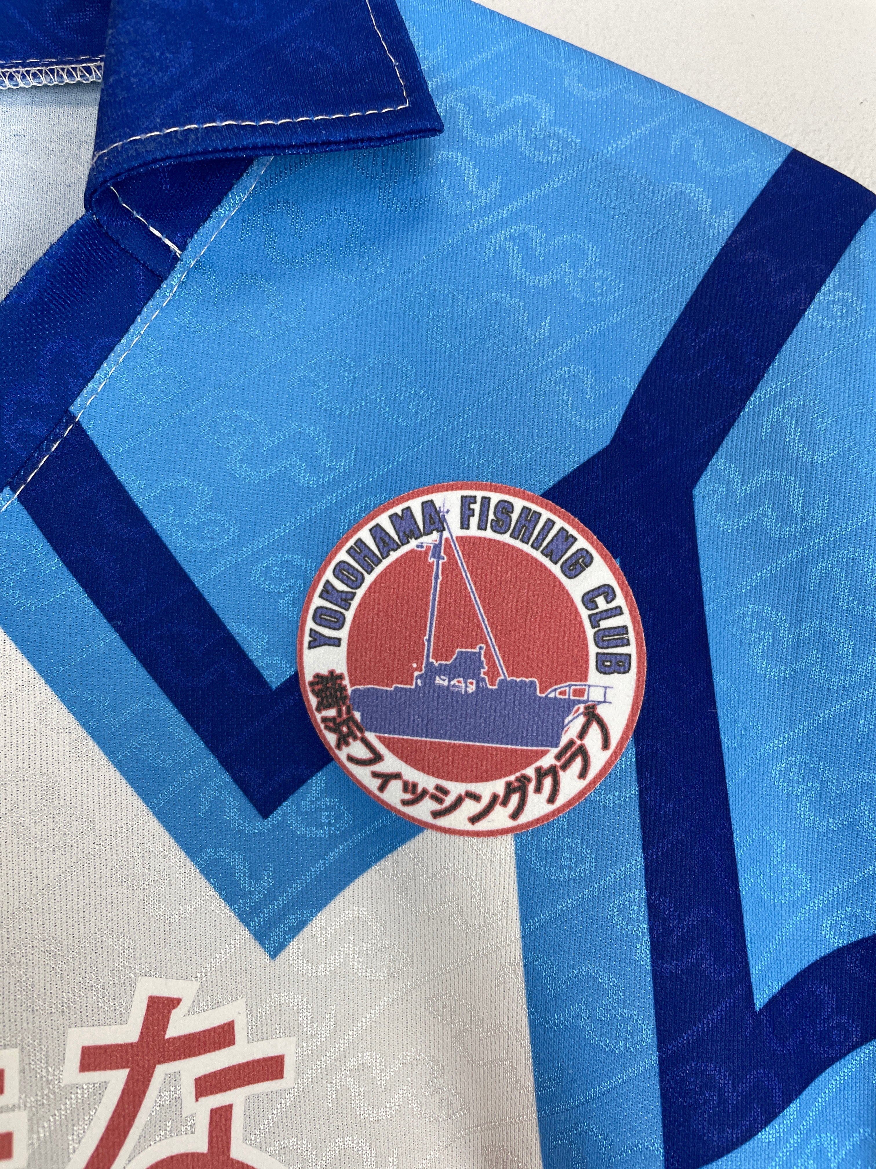 Shop 1992 JAWS X JAPANESE MOVIE MASHUP SHIRT (L) PIENNE, classic football shirts, vintage football shirts & retro soccer jerseys at Cult Kits