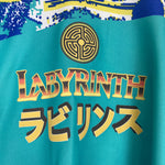 Shop 1992 LABYRINTH X JAPANESE MOVIE MASHUP SHIRT (XL) UHLSPORT, classic football shirts, vintage football shirts & retro soccer jerseys at Cult Kits