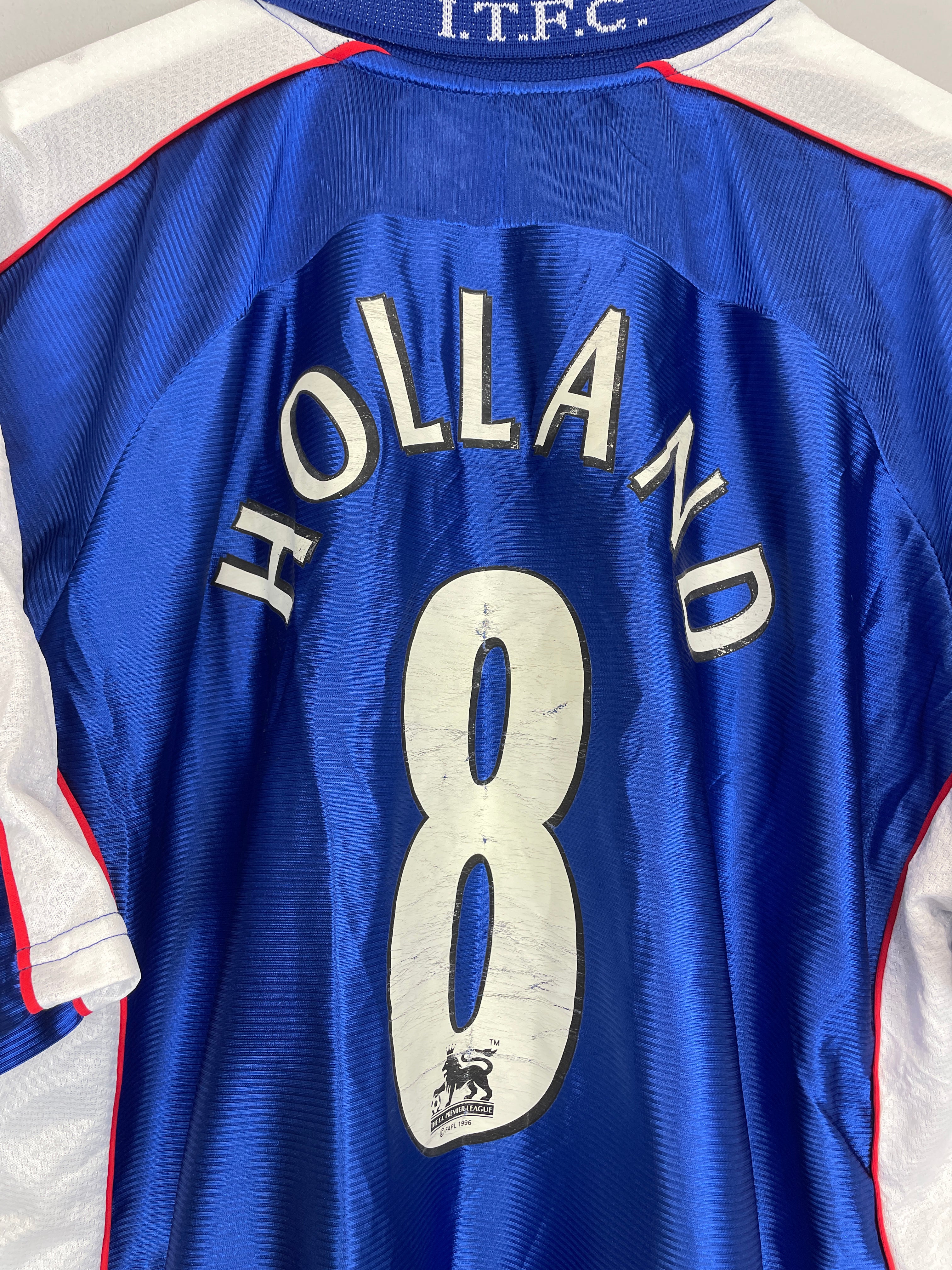 Shop 1999/01 IPSWICH TOWN HOLLAND #8 HOME SHIRT (XL) PUNCH, classic football shirts, vintage football shirts & retro soccer jerseys at Cult Kits