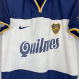 Shop 1998/99 BOCA JUNIORS AWAY SHIRT (S) NIKE, classic football shirts, vintage football shirts & retro soccer jerseys at Cult Kits