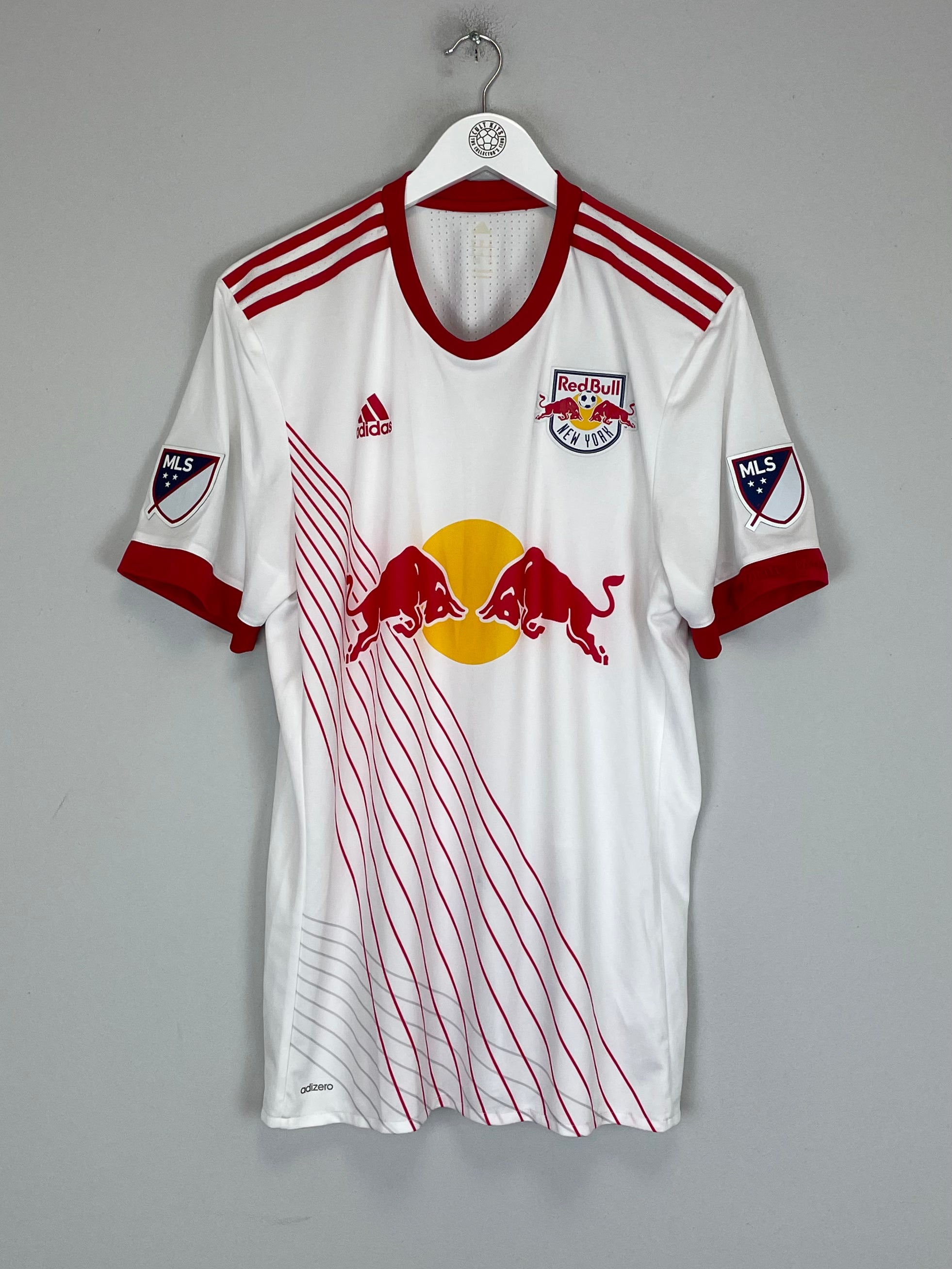 Shop 2017/18 NEW YORK RED BULLS HOME SHIRT (XL) ADIDAS, classic football shirts, vintage football shirts & retro soccer jerseys at Cult Kits