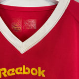 2001/03 LIVERPOOL HYYPIA #4 C/L HOME SHIRT (XL) REEBOK