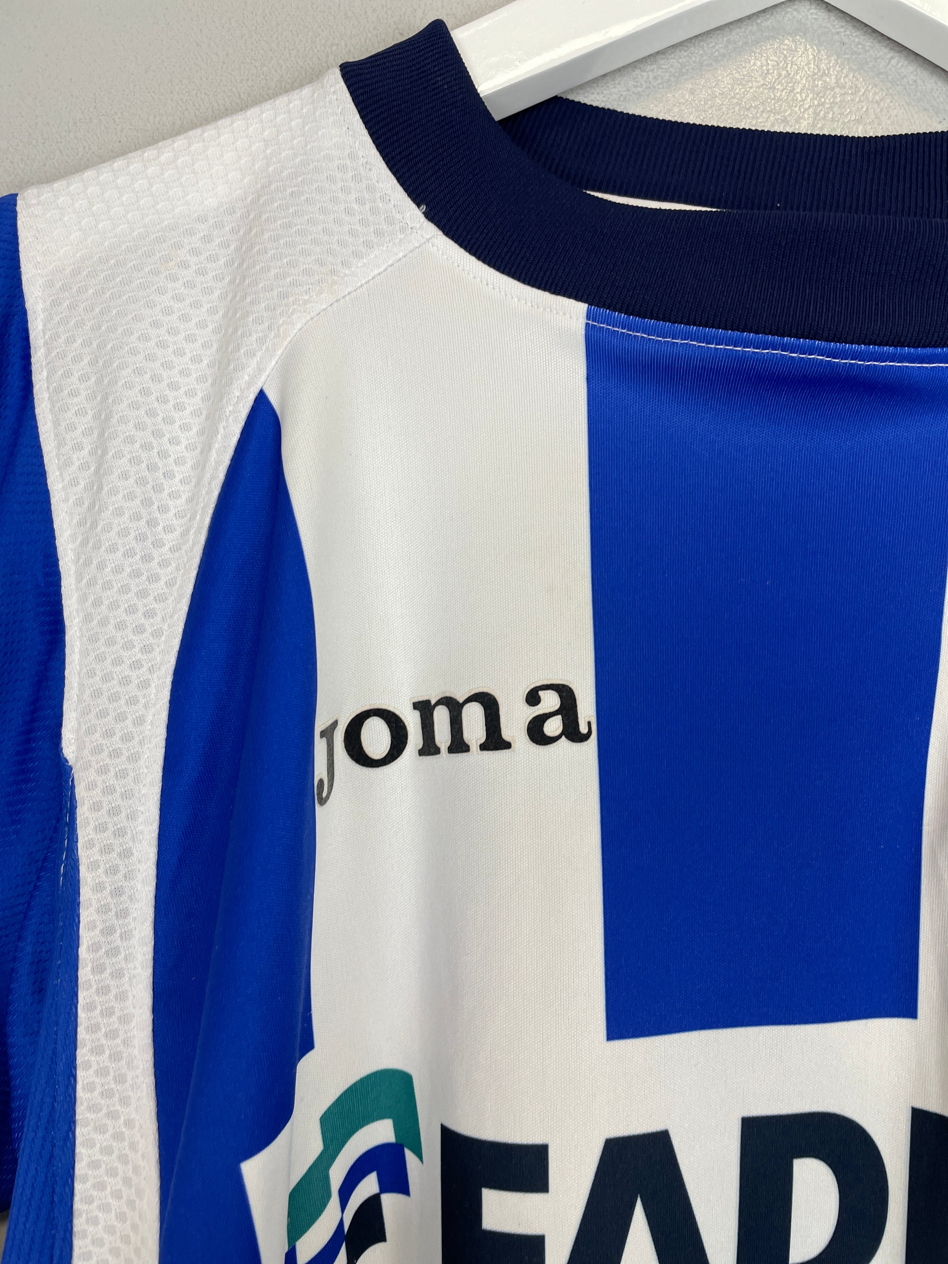 Shop 2004/05 DEPORTIVO #7 HOME SHIRT (S) JOMA, classic football shirts, vintage football shirts & retro soccer jerseys at Cult Kits